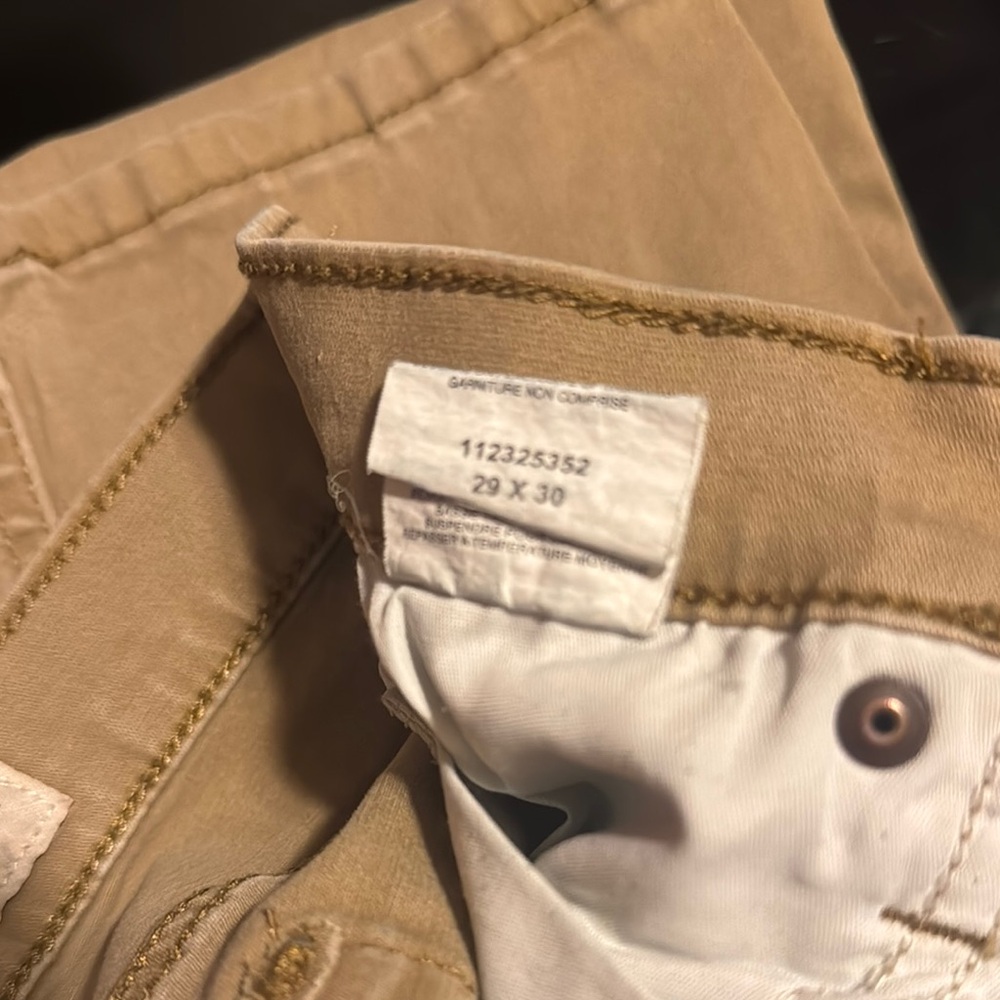 Wrangler Men's Tan Jeans - Picture 5 of 7
